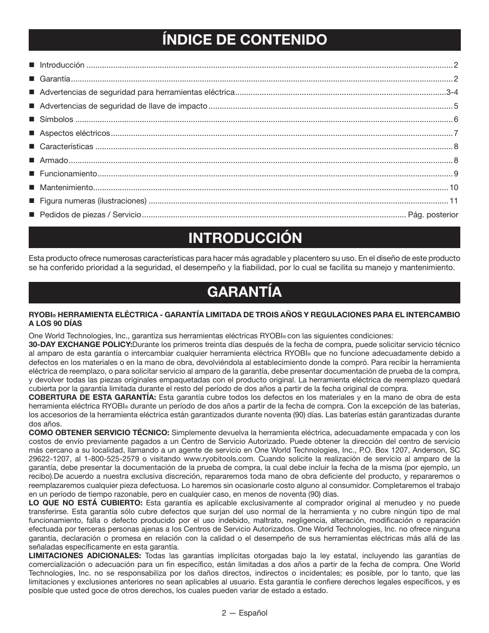 Ryobi D700W User Manual | Page 18 / 28