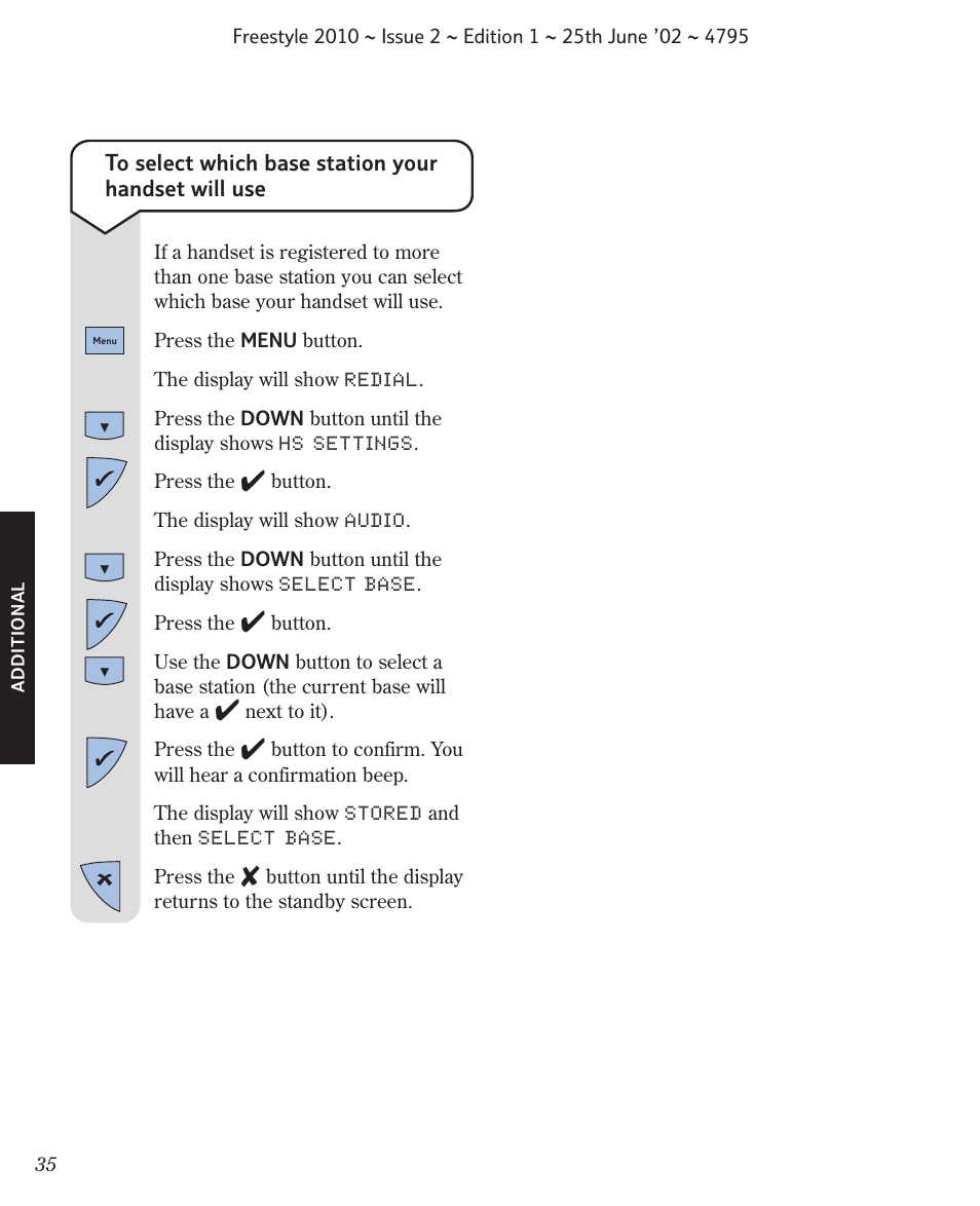 BT 2010 User Manual | Page 38 / 48