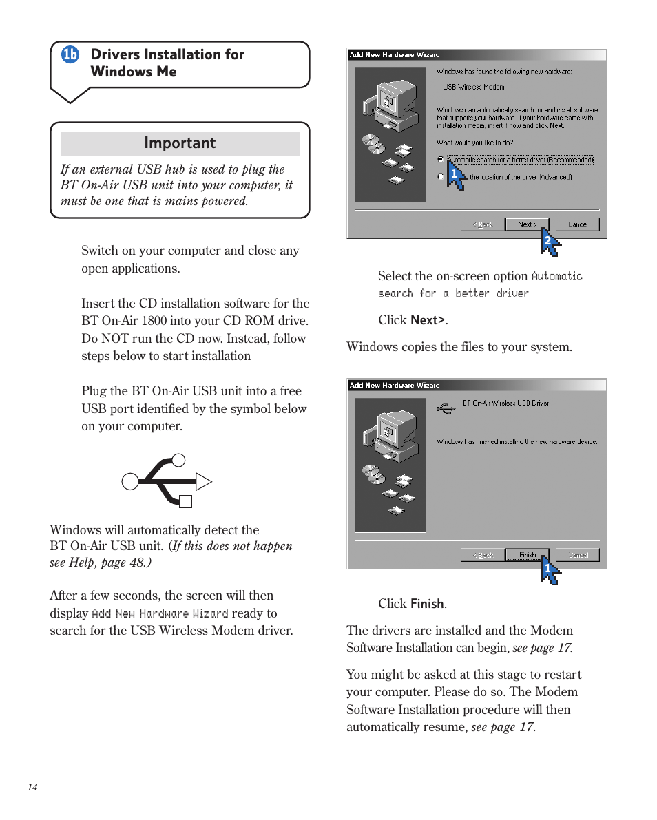 BT 1800 User Manual | Page 14 / 58