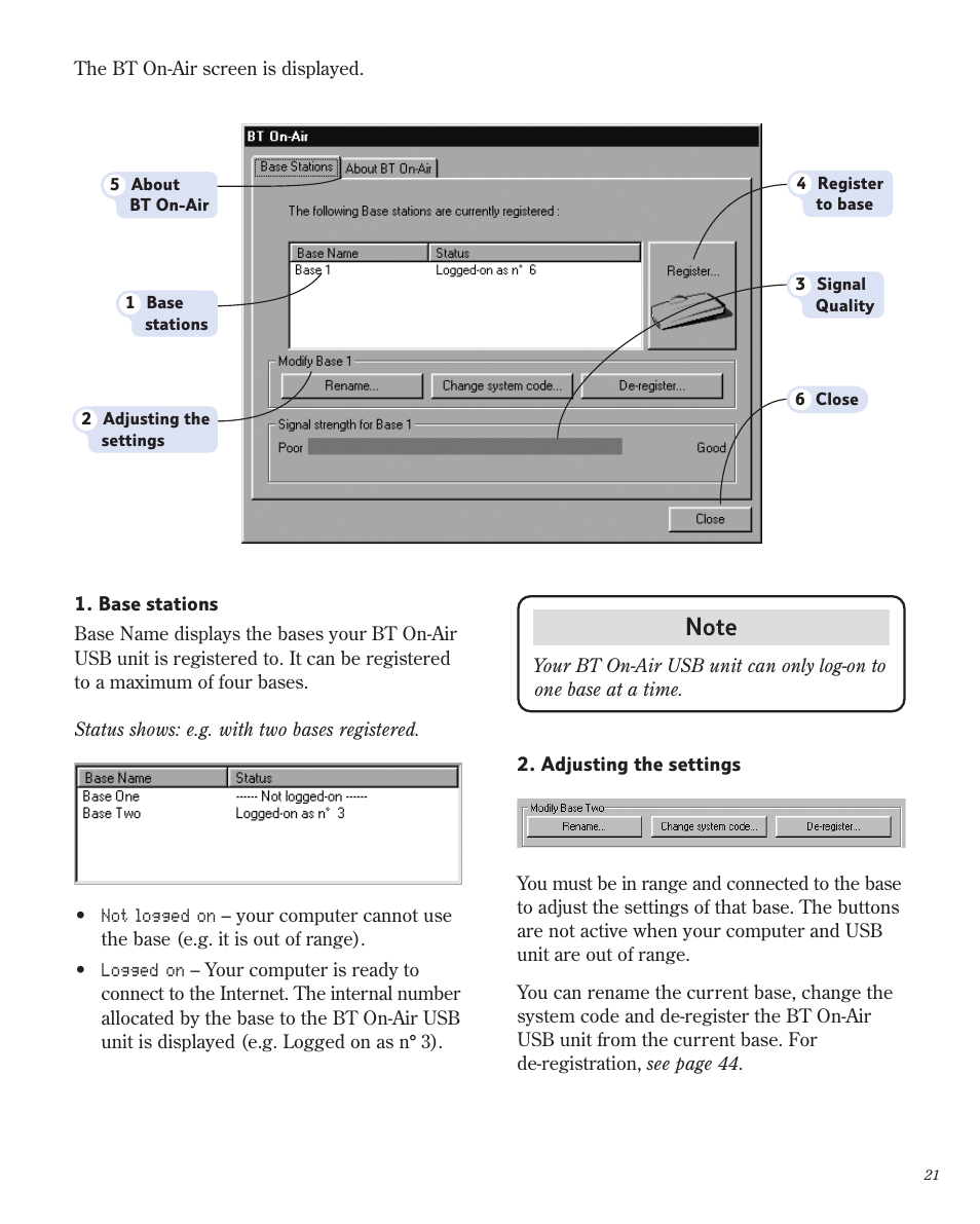 BT 1800 User Manual | Page 21 / 58