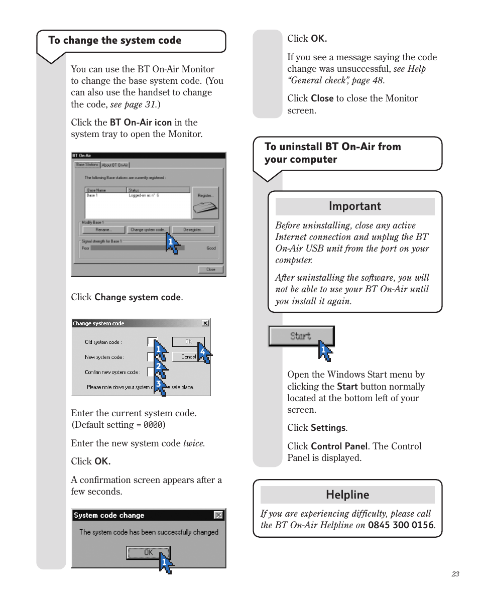 BT 1800 User Manual | Page 23 / 58