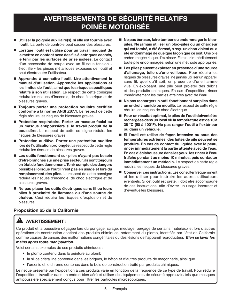 Ryobi P246 User Manual | Page 14 / 32