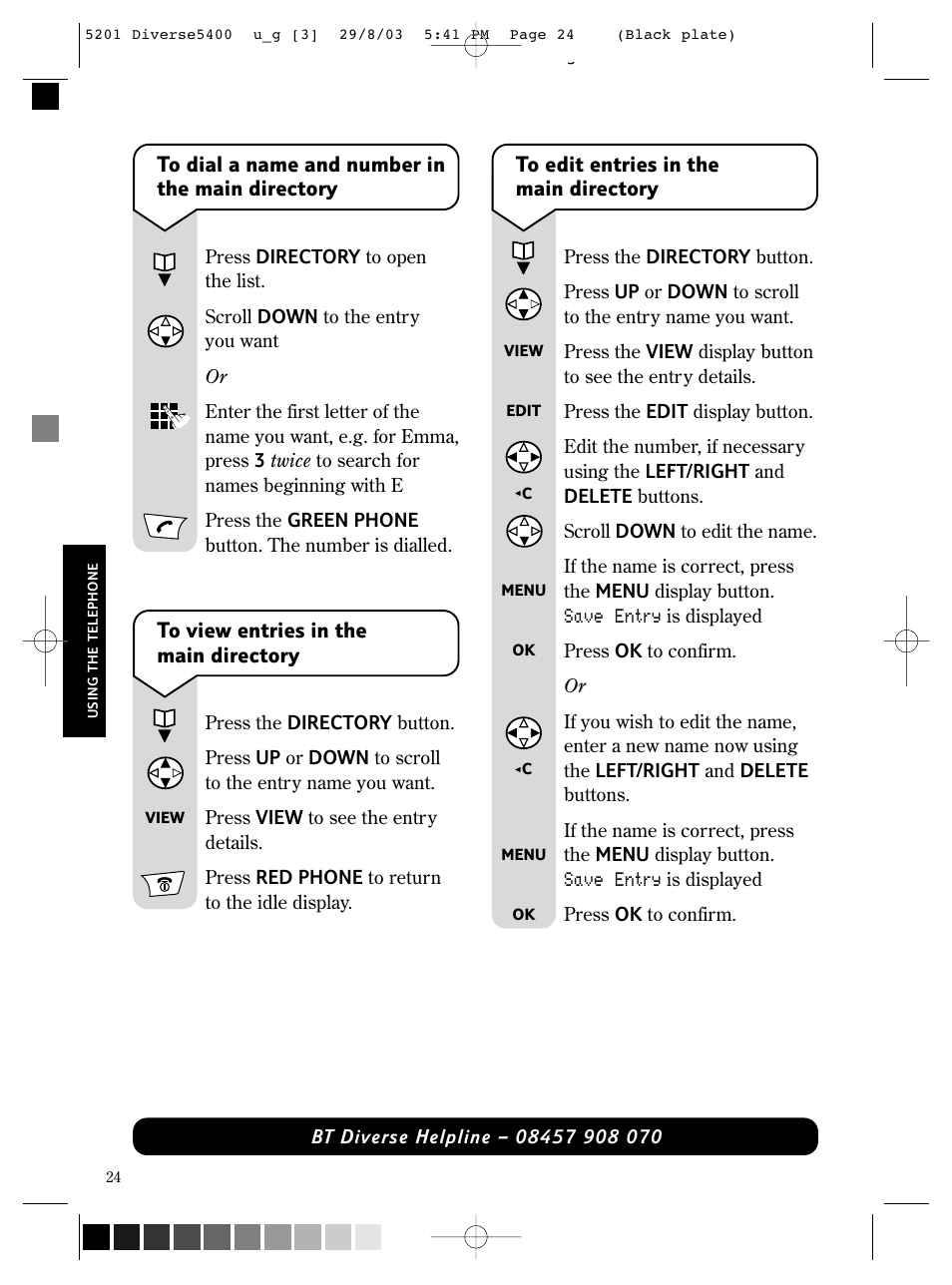 BT DIVERSE 5400 User Manual | Page 26 / 65