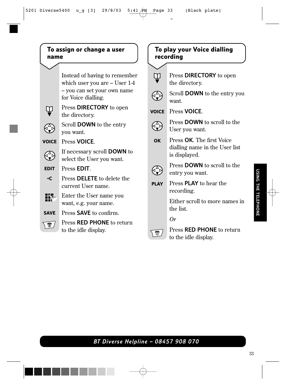 BT DIVERSE 5400 User Manual | Page 35 / 65