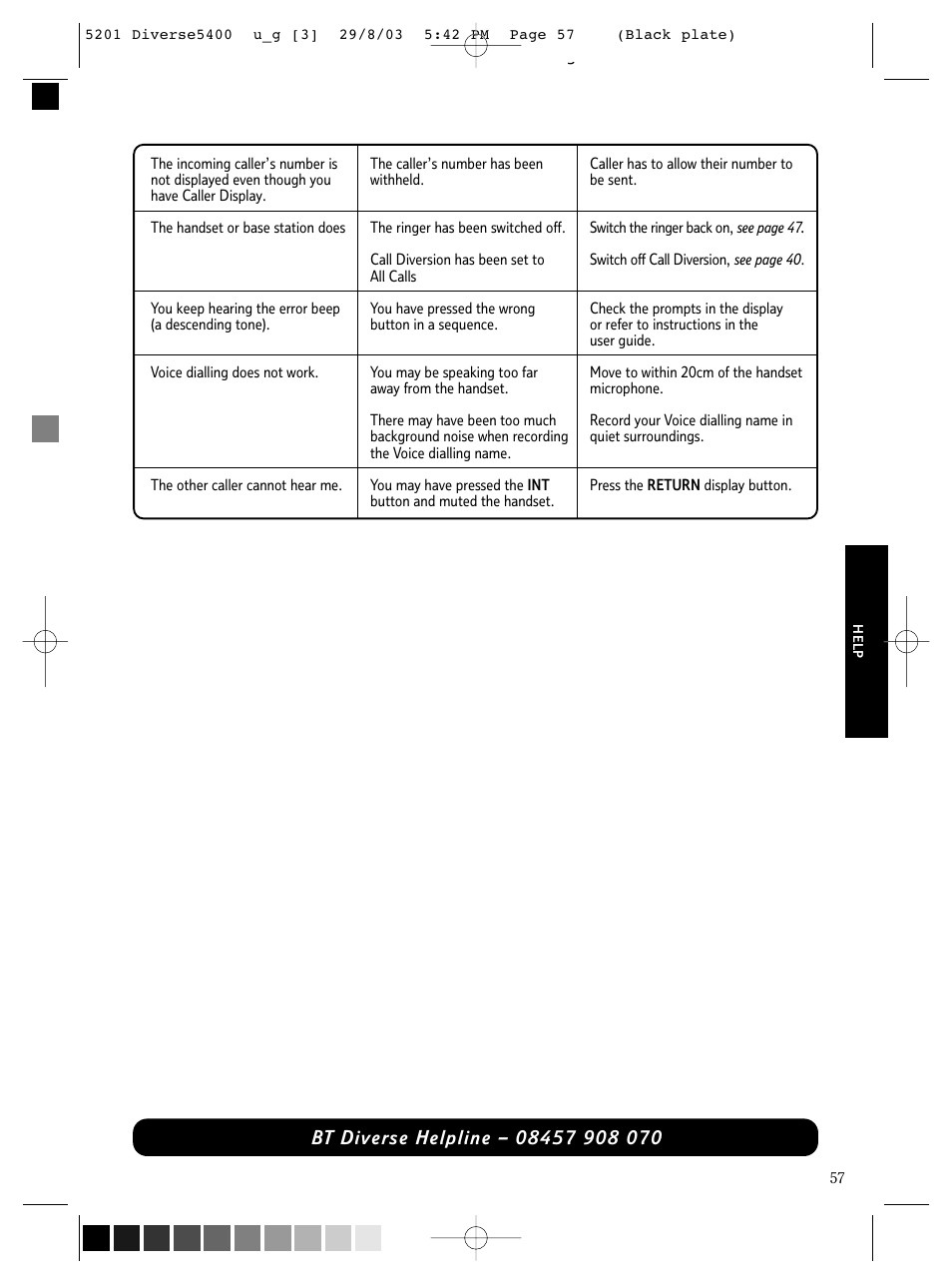 BT DIVERSE 5400 User Manual | Page 59 / 65