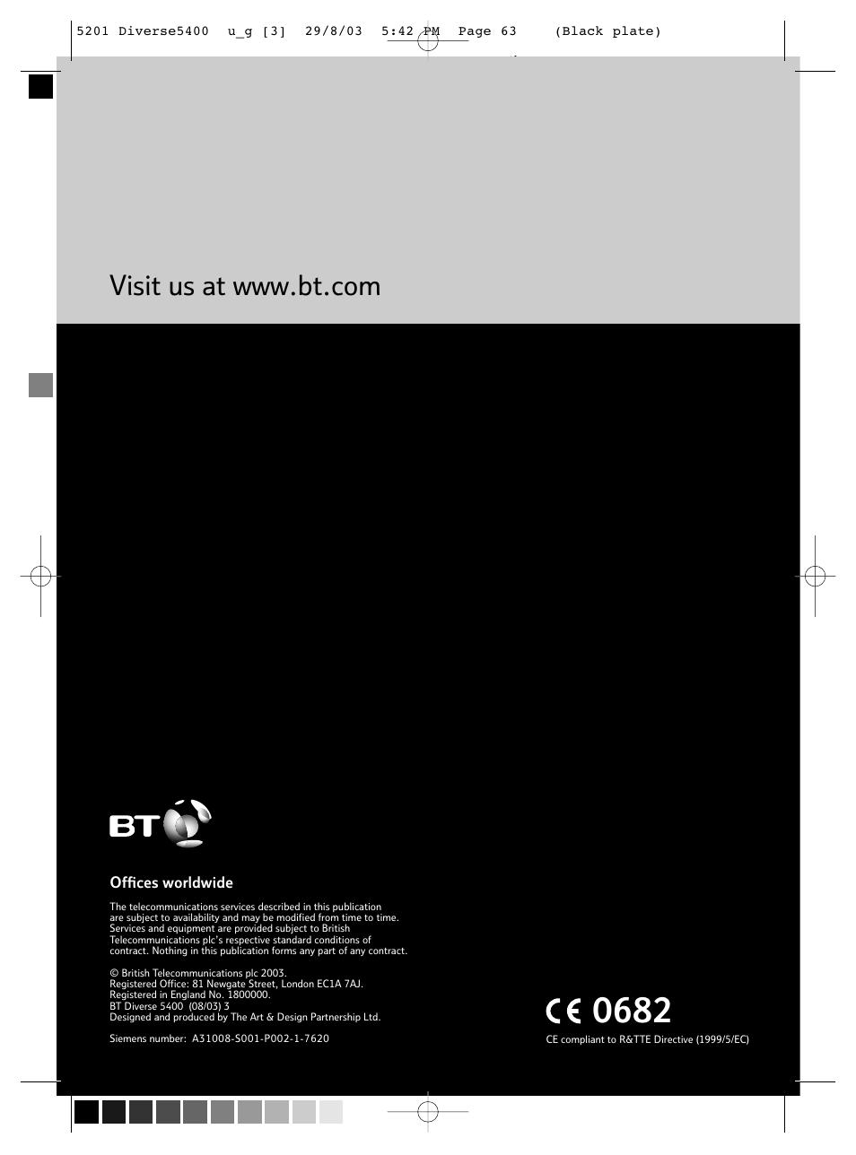 BT DIVERSE 5400 User Manual | Page 65 / 65