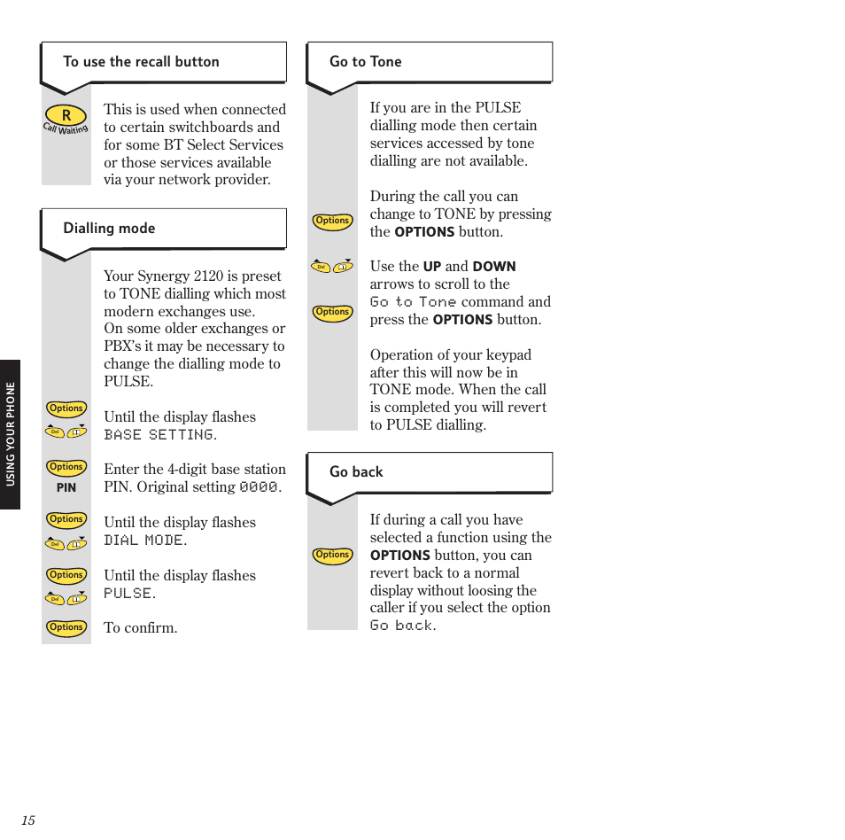 BT 2120 User Manual | Page 17 / 45
