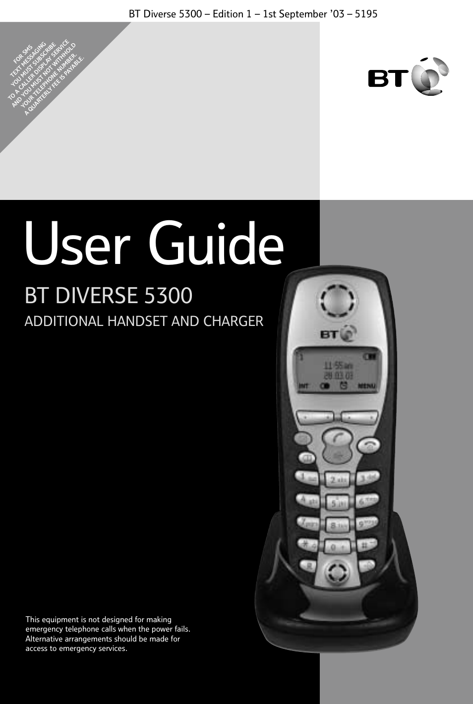 BT 5300 User Manual | 54 pages