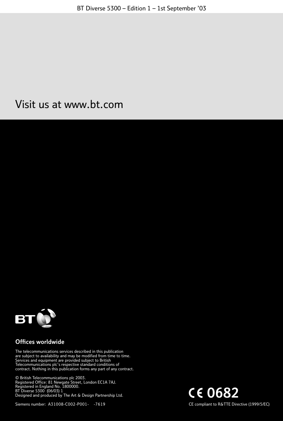BT 5300 User Manual | Page 54 / 54