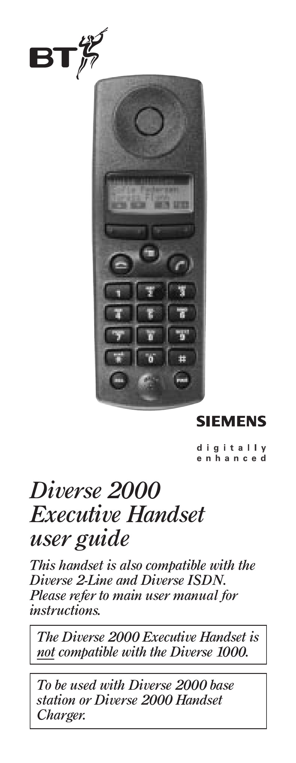 BT Diverse 2000 User Manual | 61 pages