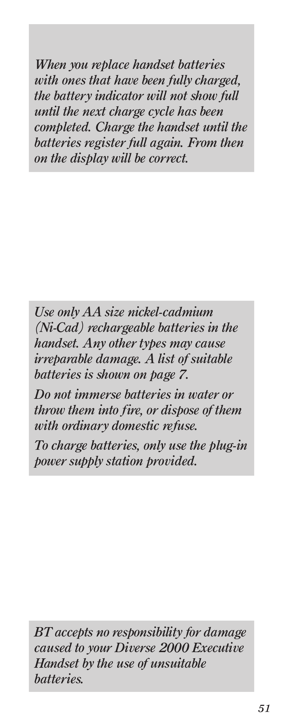 BT Diverse 2000 User Manual | Page 53 / 61
