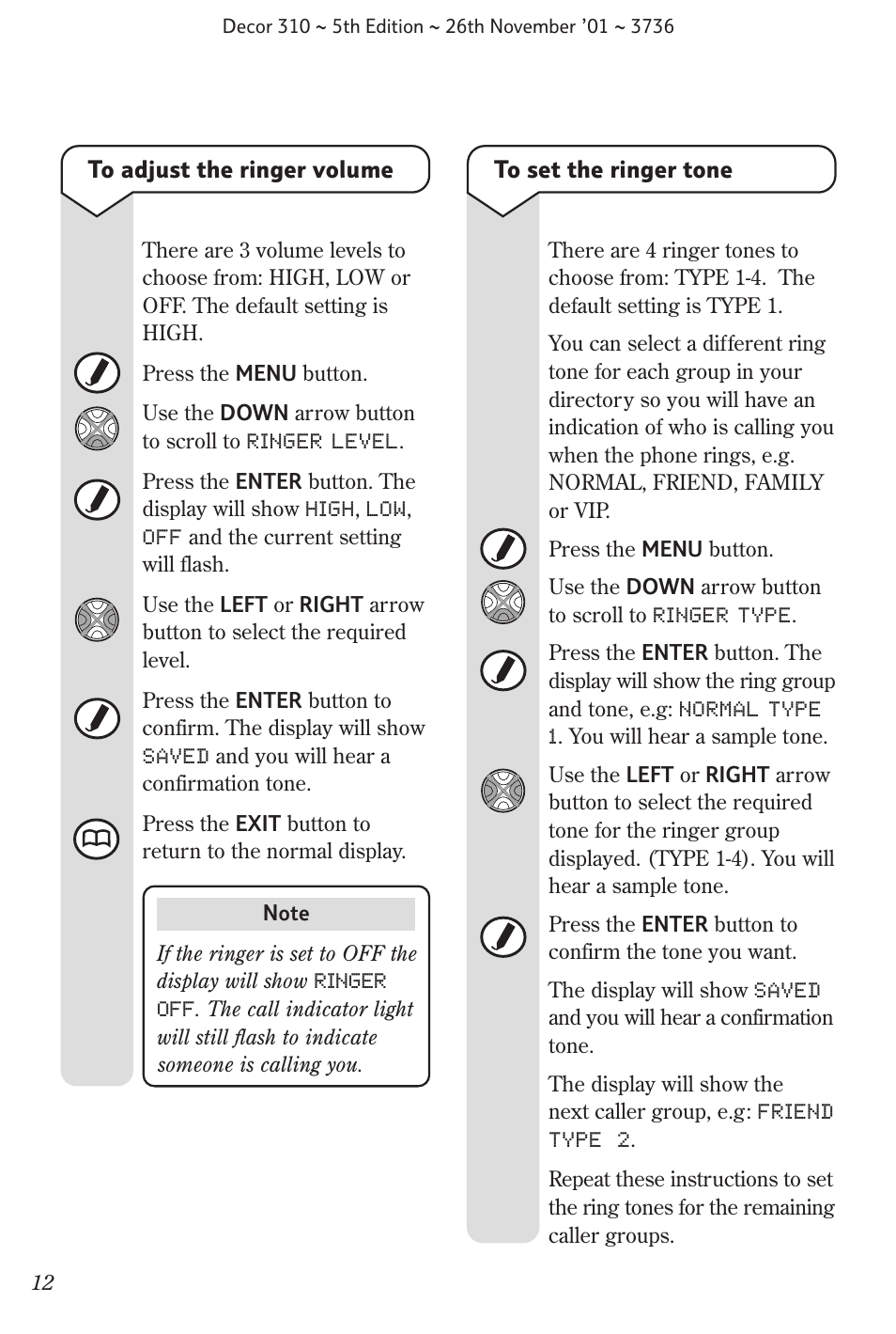 BT 310 User Manual | Page 13 / 28