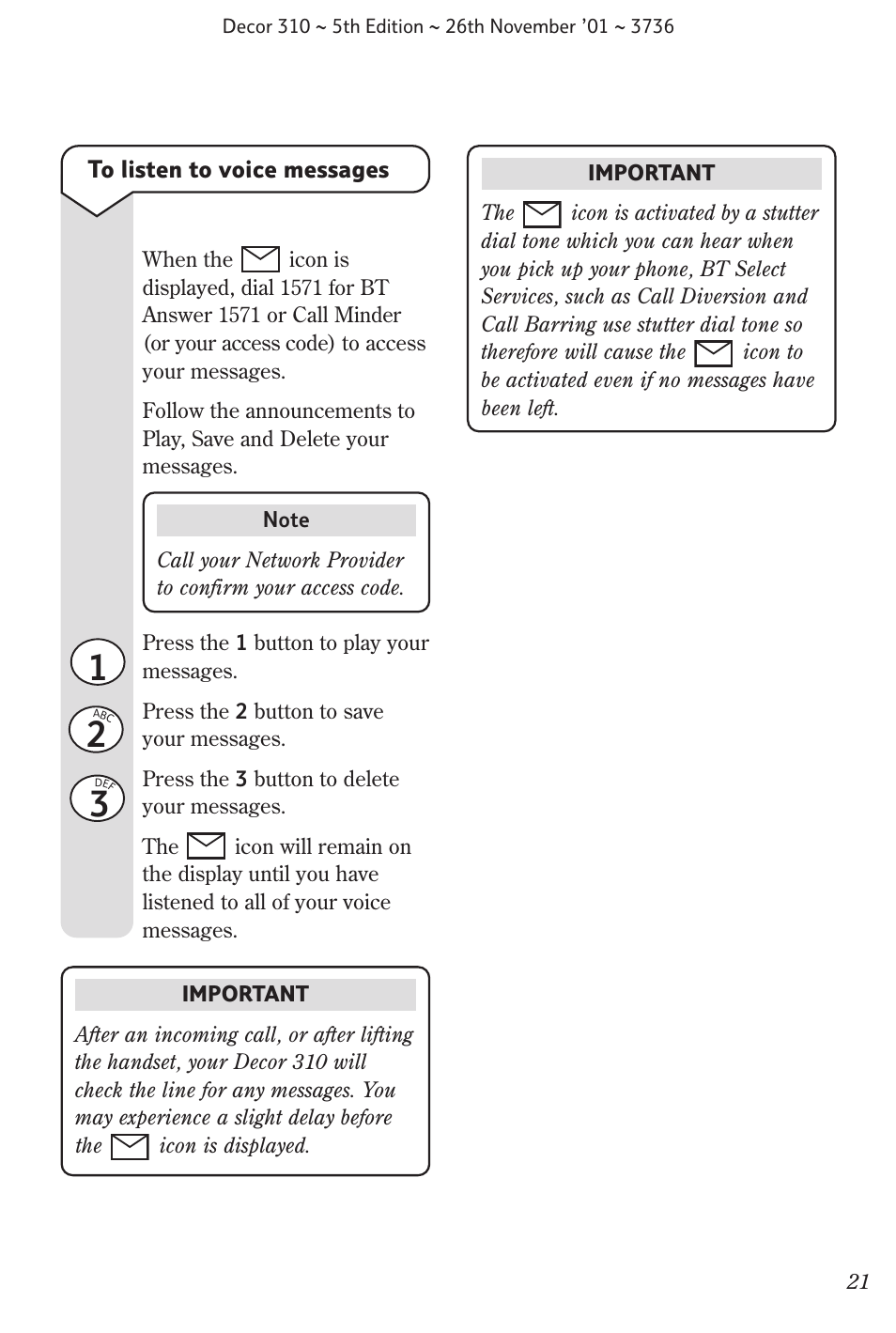 BT 310 User Manual | Page 22 / 28