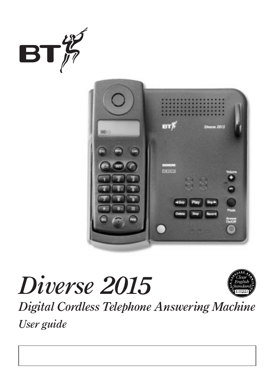 BT Quartet Diverse 2015 User Manual | 70 pages