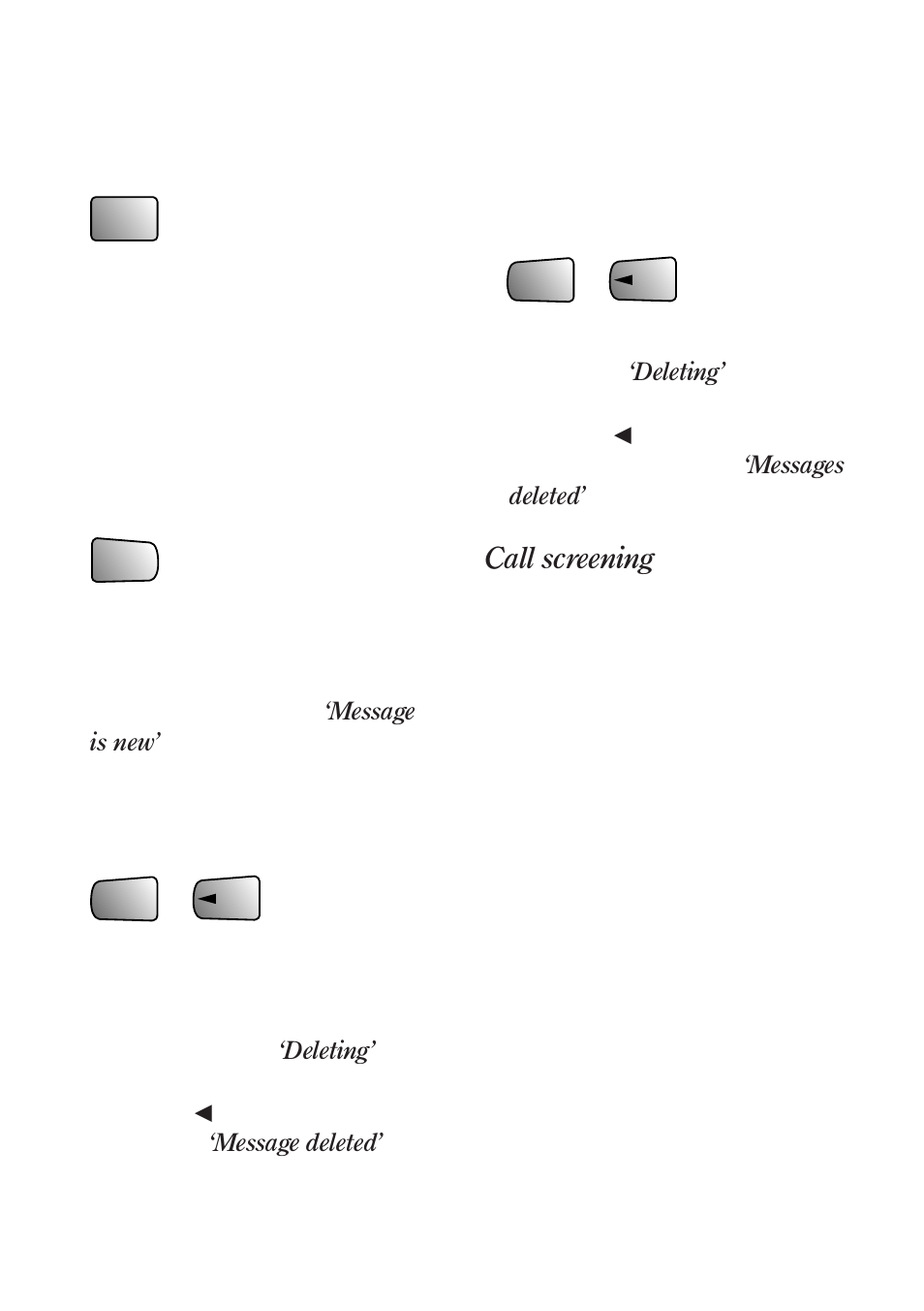 Call screening | BT Quartet Diverse 2015 User Manual | Page 37 / 70
