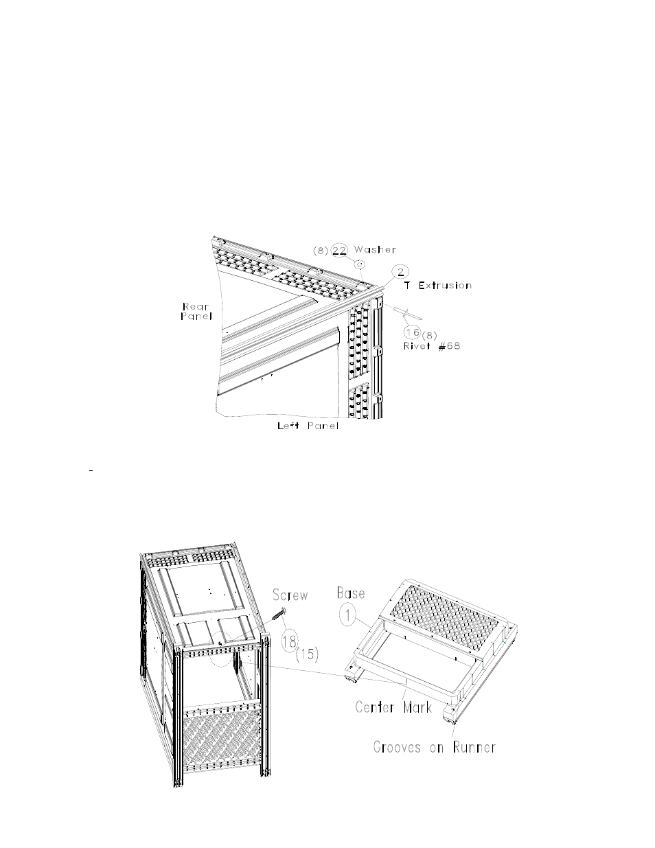 Tools needed, Step 1, Step 2 | Satellite Global (T Extrusion) User Manual | Page 4 / 8