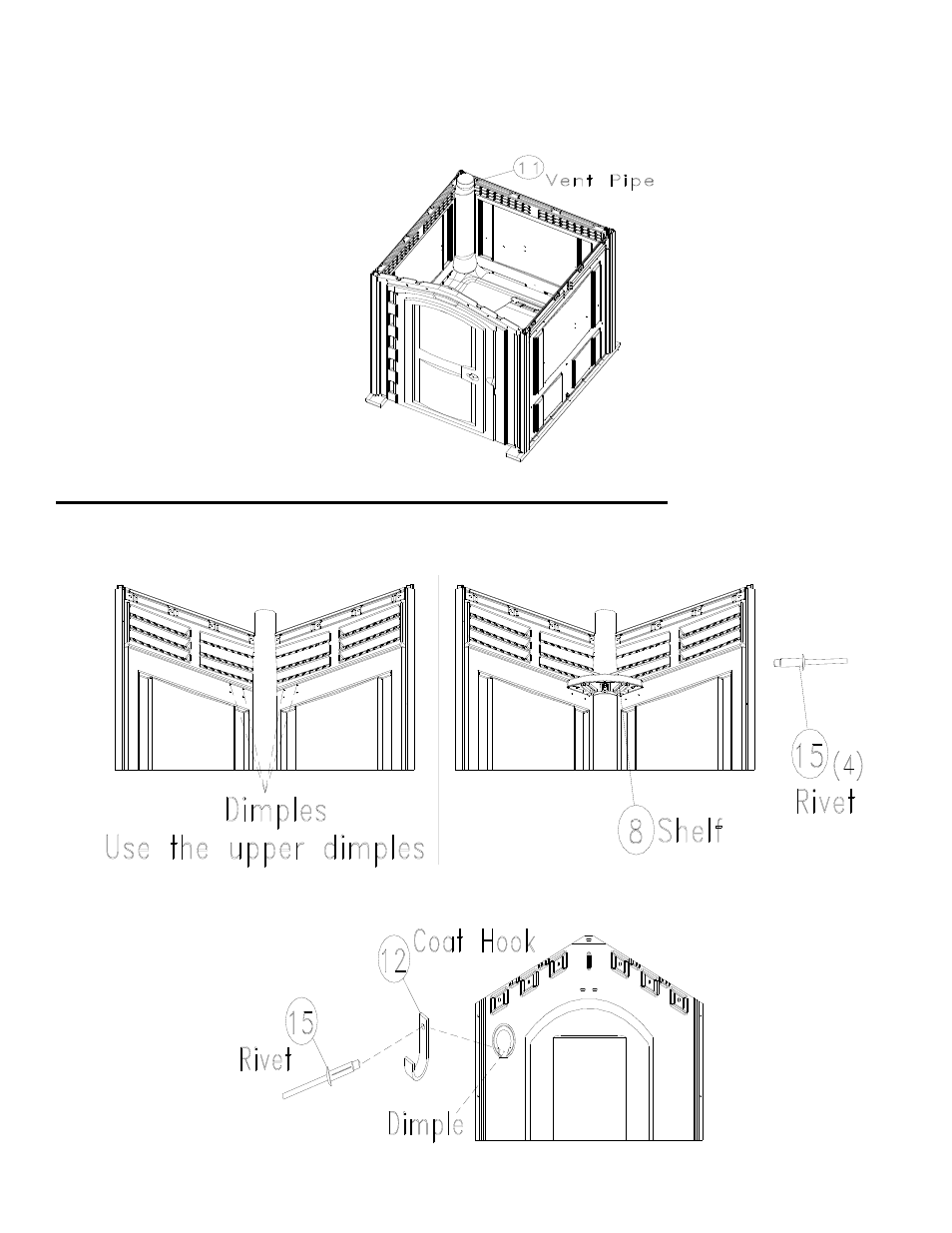Step 7, Notice: temporary change, see addendum. step 8, Step 9 | Satellite Global (T Extrusion) User Manual | Page 7 / 8
