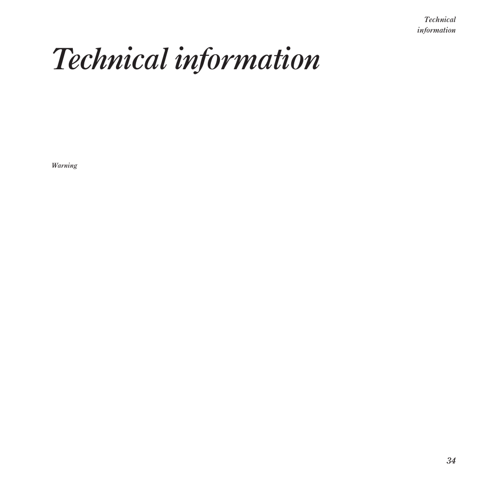 Technical information | BT DF60 User Manual | Page 37 / 42