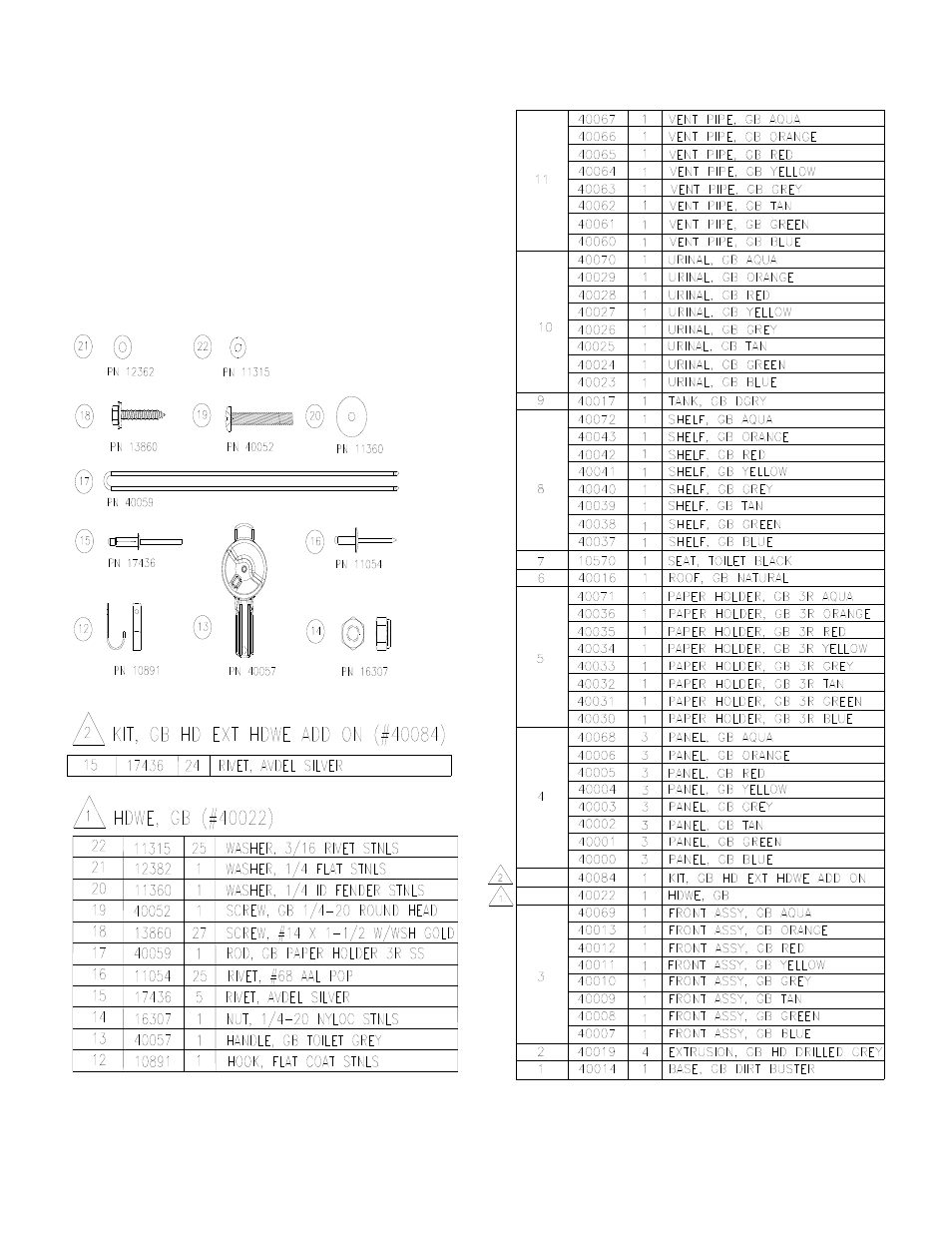 Tools needed | Satellite Global (HD Extrusion) User Manual | Page 3 / 8