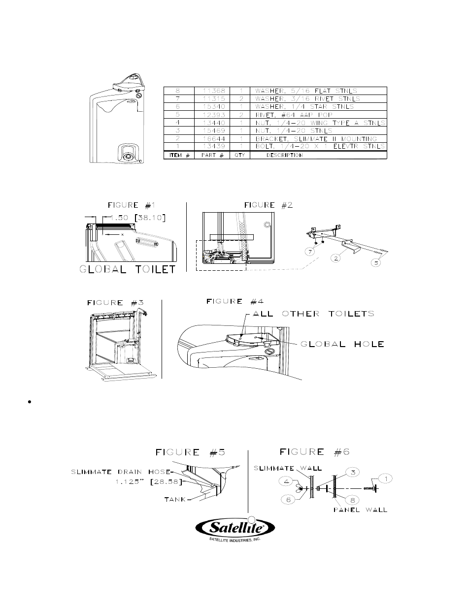 Satellite Slimmate User Manual | 1 page
