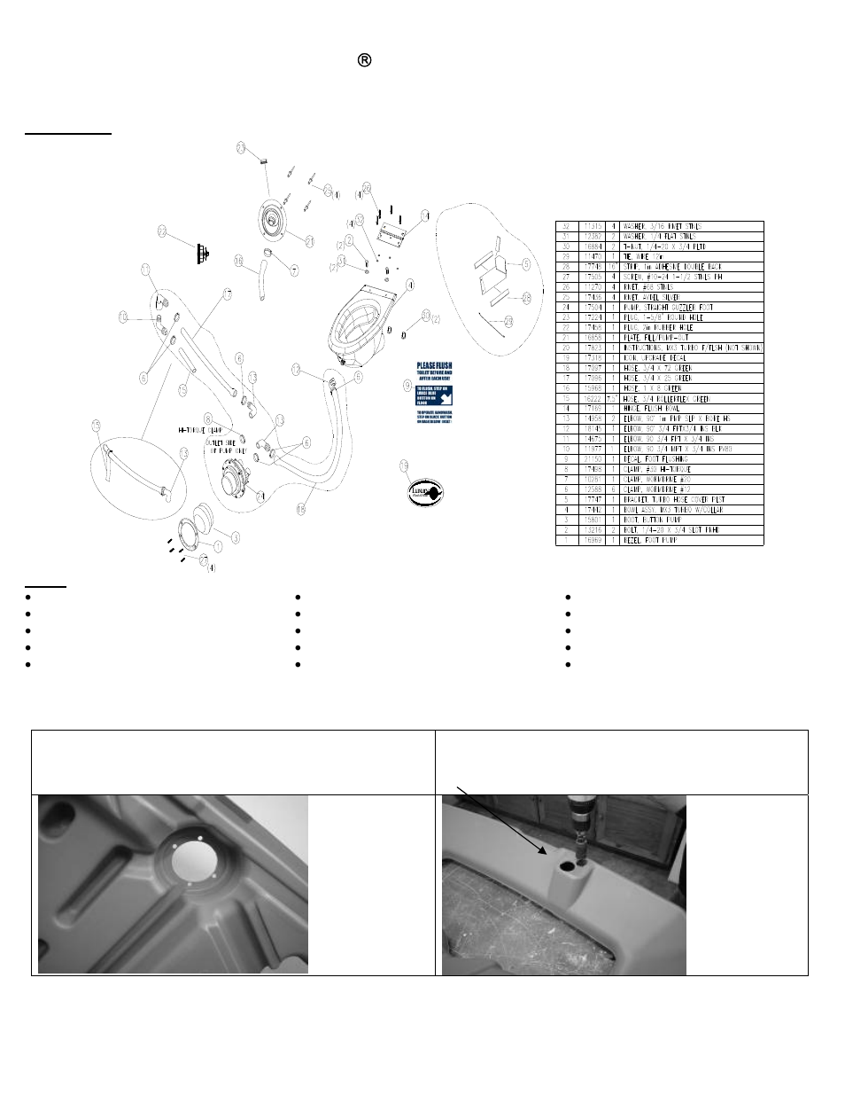 Satellite MX3 Turbo Foot Flush User Manual | 6 pages