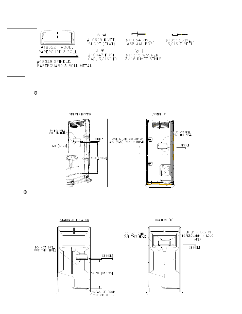 Satellite Paperguard 3 Roll User Manual | 3 pages