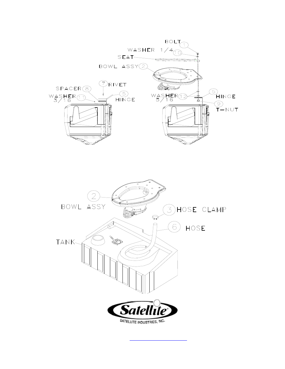 Satellite Hand Flush FF Bowl User Manual | Page 3 / 3