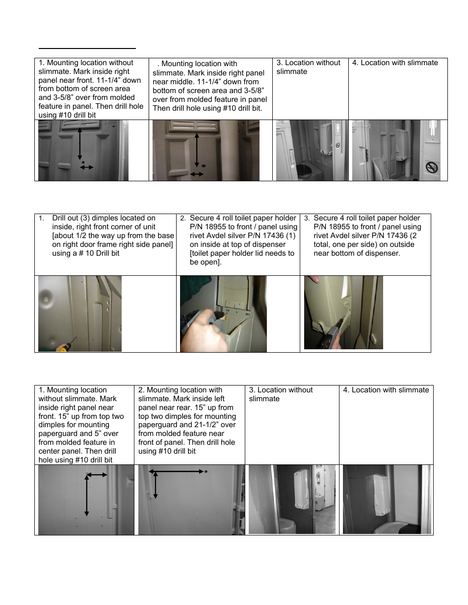 Satellite Dispenser 4 Roll User Manual | Page 3 / 3