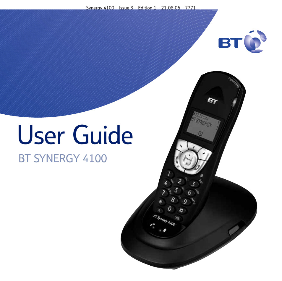 BT 4100 User Manual | 84 pages