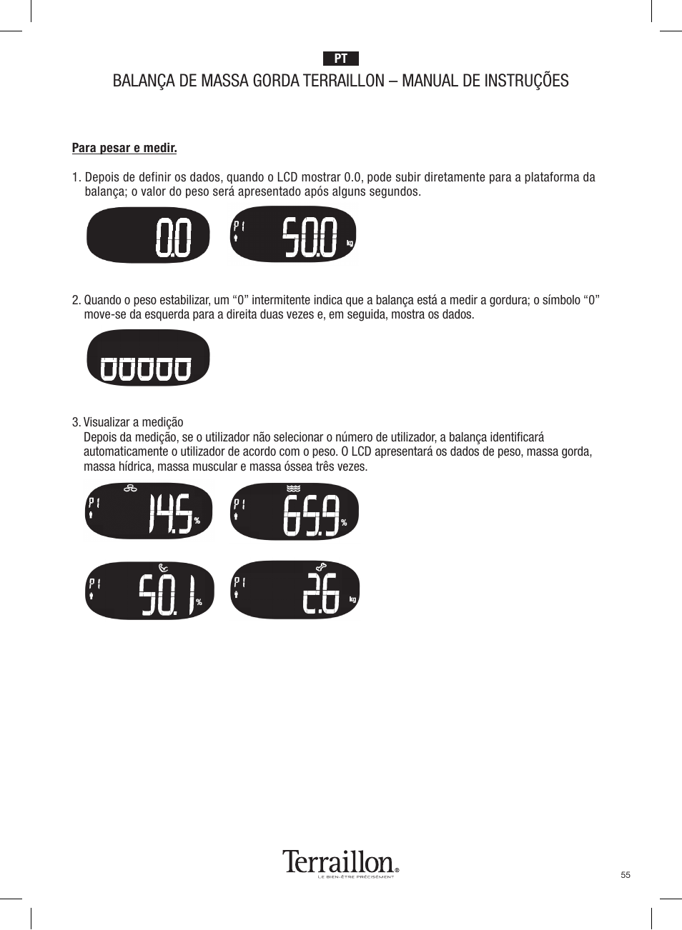 Terraillon Pop Coach User Manual | Page 55 / 60