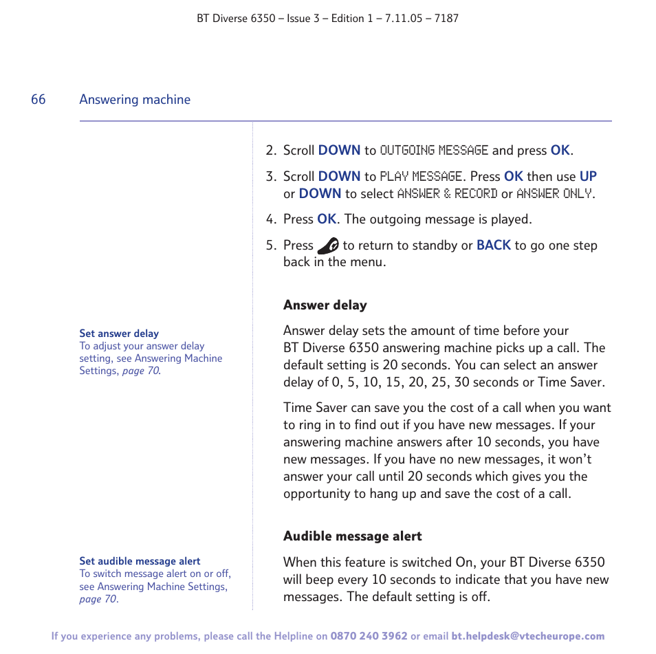 BT Diverse 6350 User Manual | Page 66 / 96