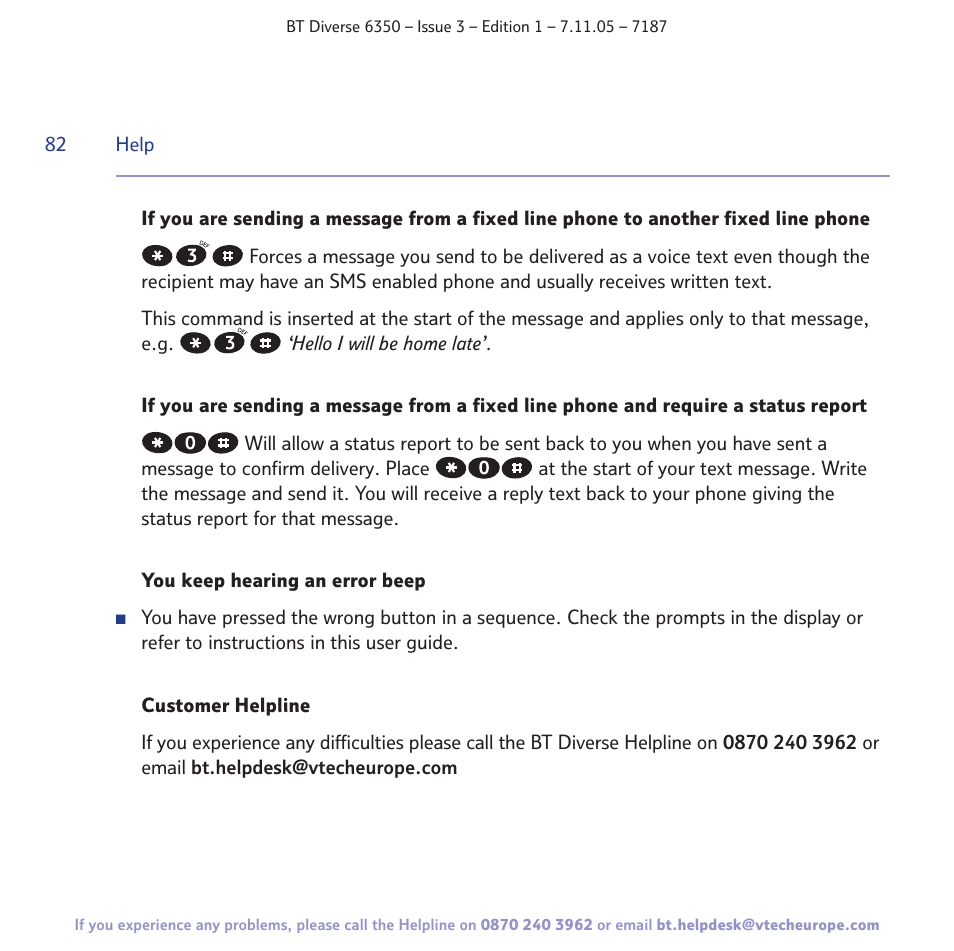 BT Diverse 6350 User Manual | Page 82 / 96