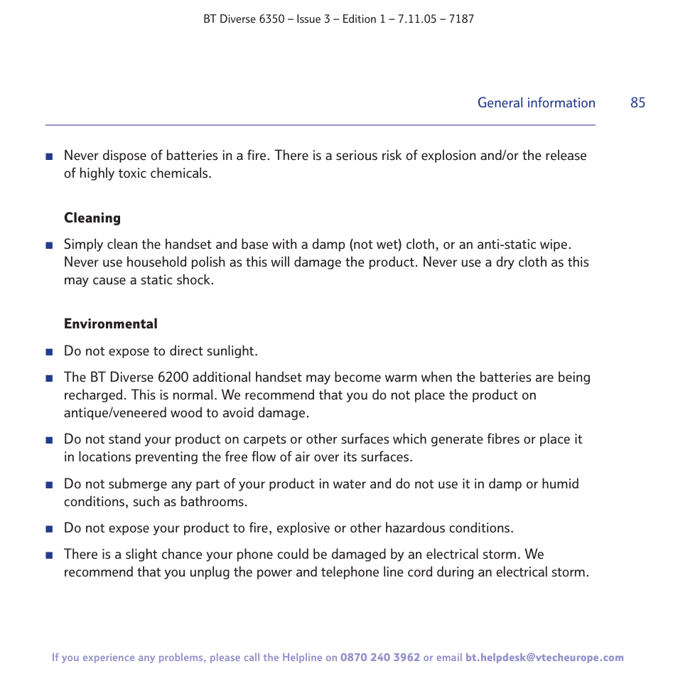 BT Diverse 6350 User Manual | Page 85 / 96