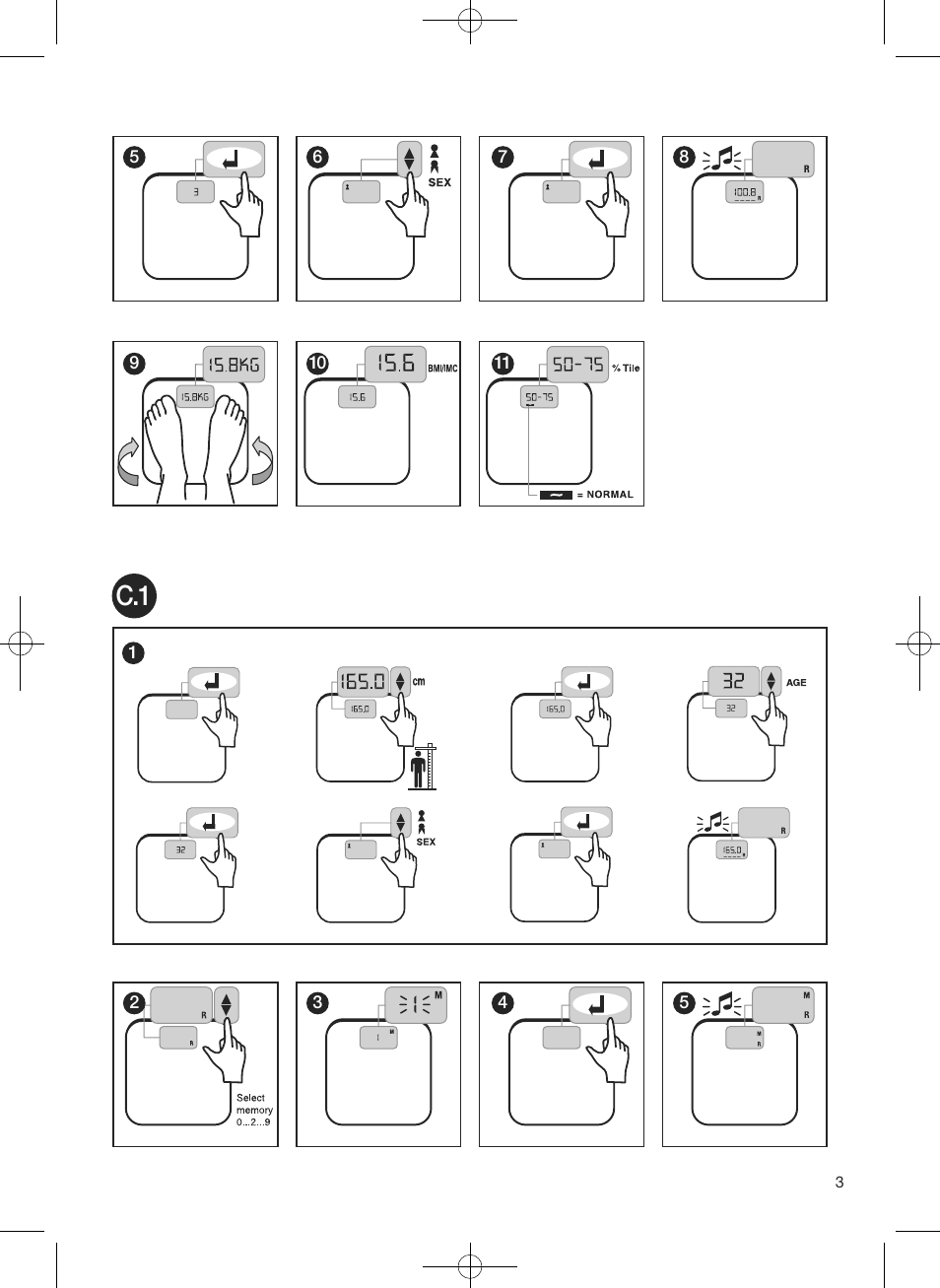 Terraillon Body Fit One User Manual | Page 3 / 42