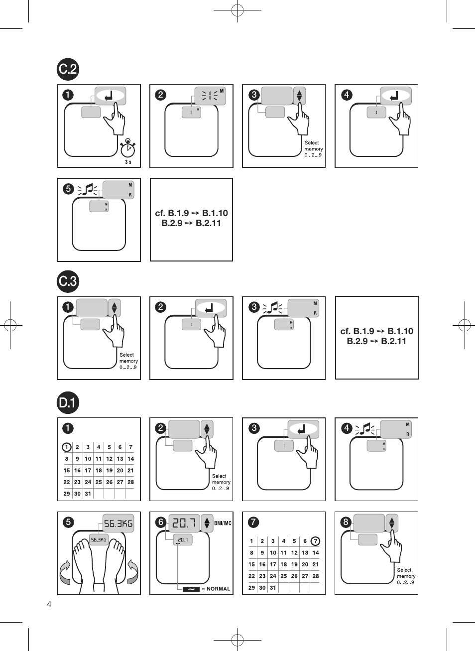 Terraillon Body Fit One User Manual | Page 4 / 42