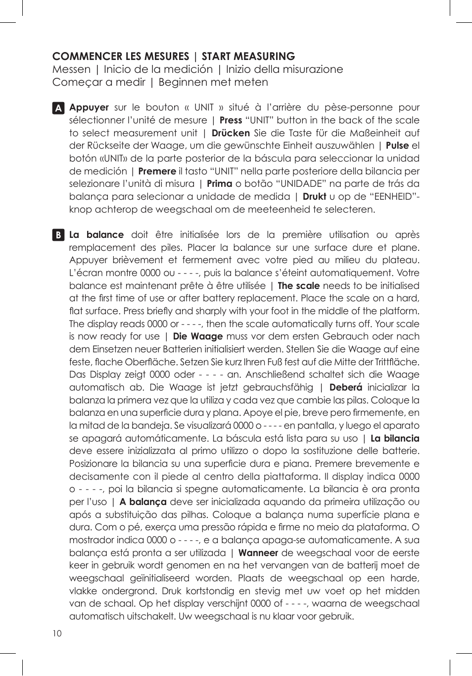 Terraillon Web Coach Pop Blanc User Manual | Page 10 / 20