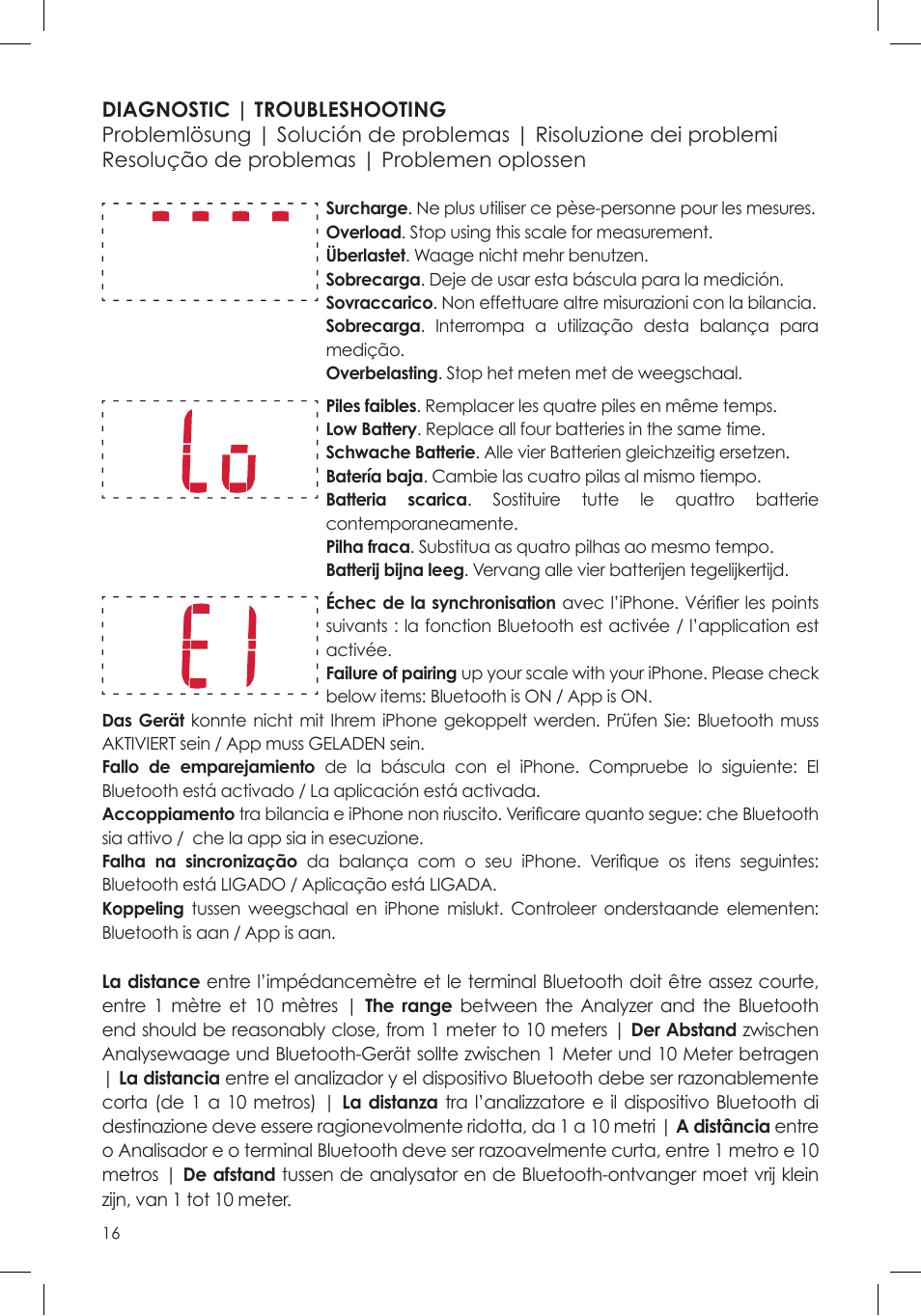 Terraillon Web Coach Pop Blanc User Manual | Page 16 / 20