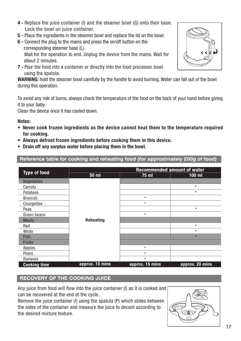 Terraillon Petit Gourmet Style User Manual | Page 15 / 68