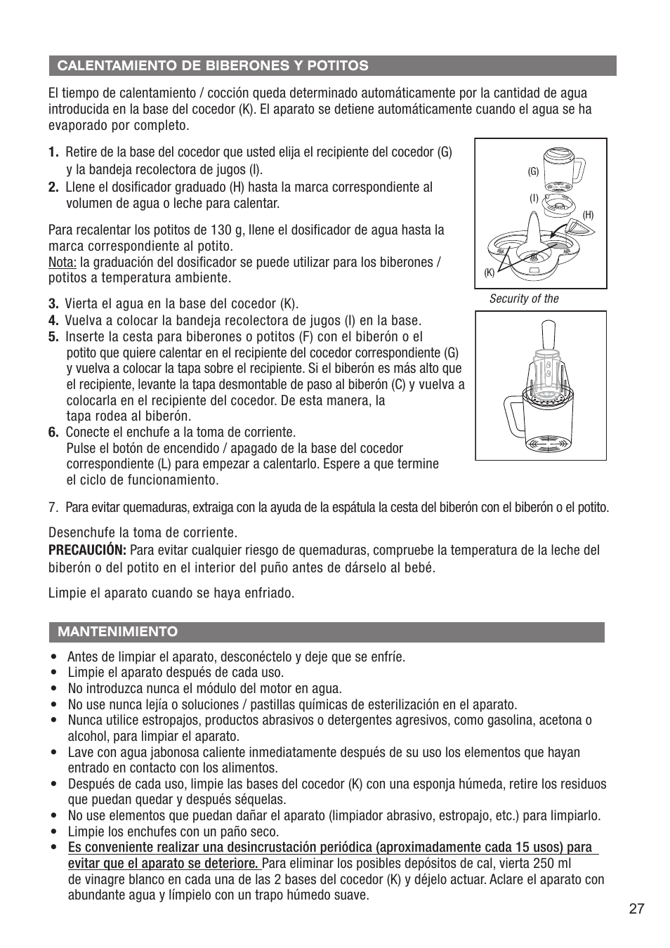 Terraillon Petit Gourmet Style User Manual | Page 25 / 68