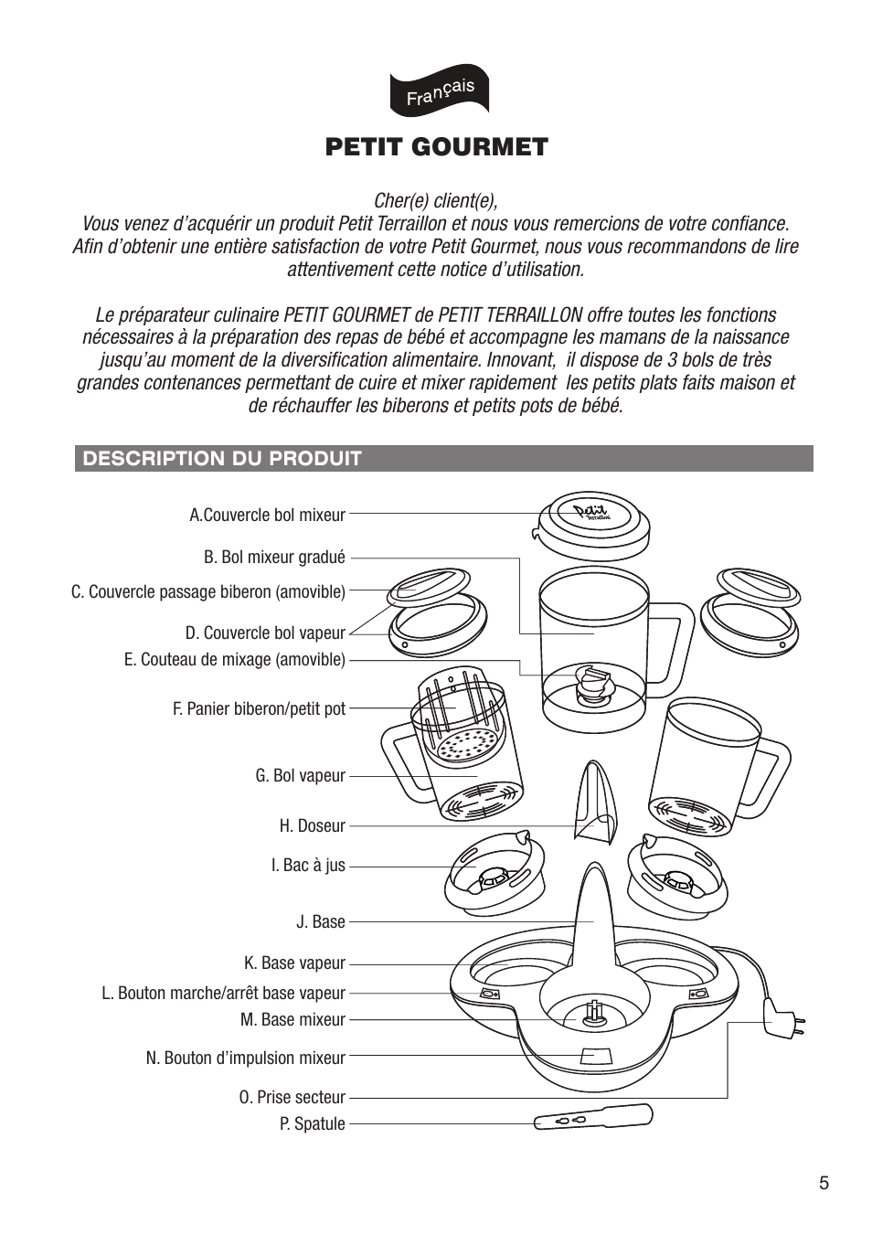 Petit gourmet | Terraillon Petit Gourmet Style User Manual | Page 3 / 68