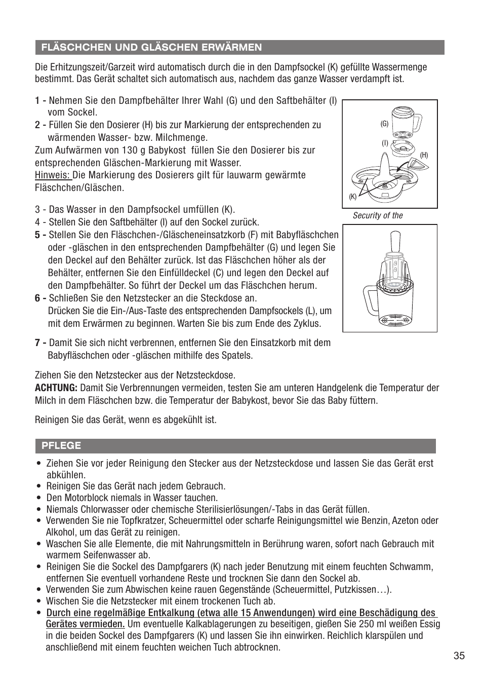 Terraillon Petit Gourmet Style User Manual | Page 33 / 68