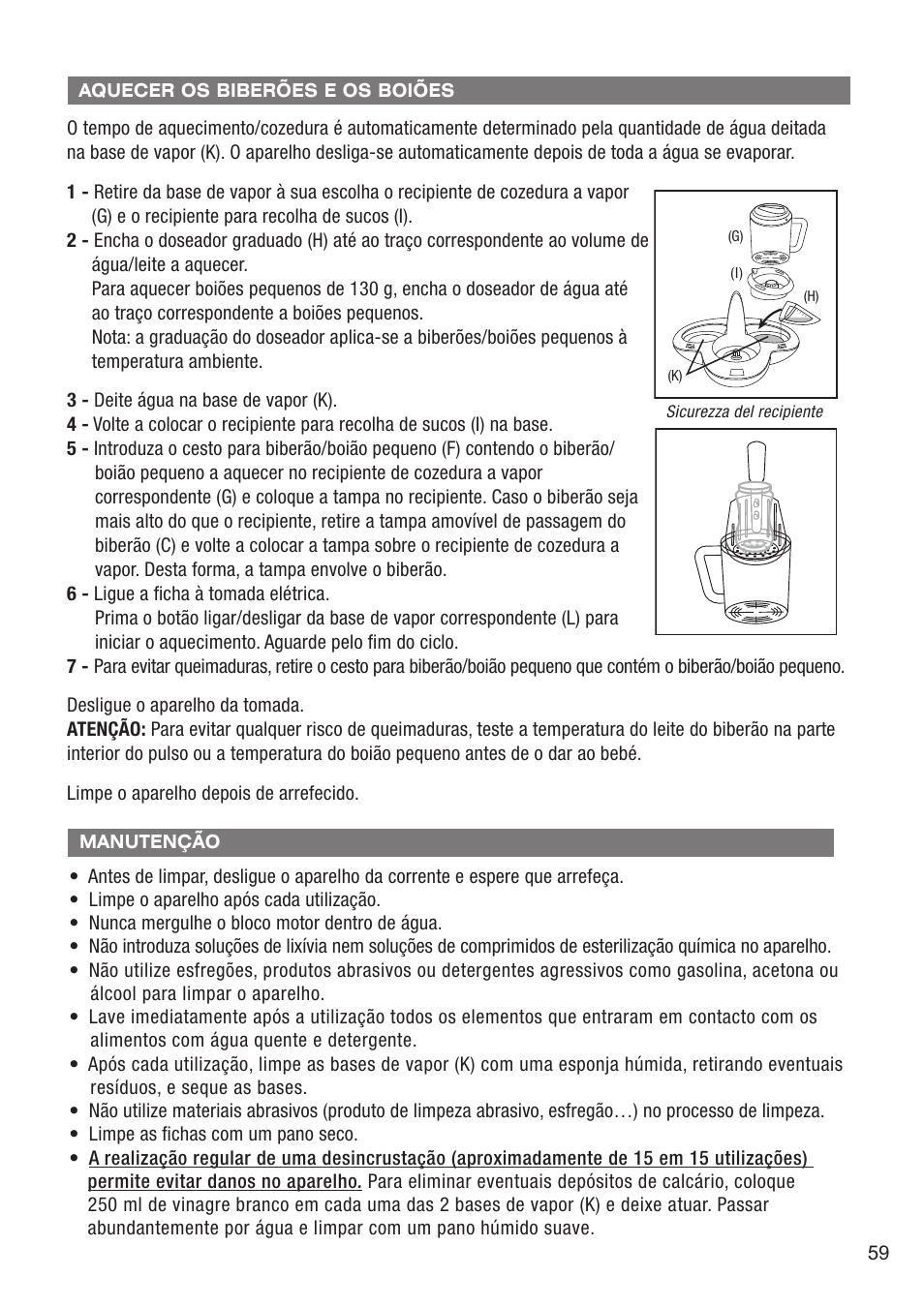 Terraillon Petit Gourmet Style User Manual | Page 57 / 68