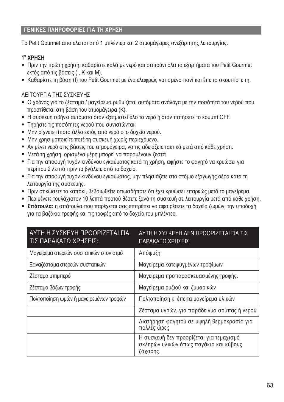 Terraillon Petit Gourmet Style User Manual | Page 61 / 68