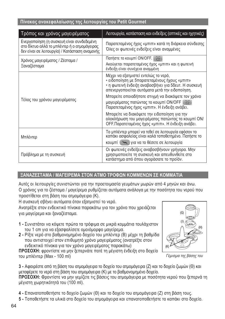 Terraillon Petit Gourmet Style User Manual | Page 62 / 68