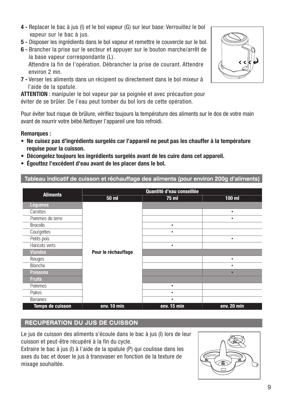 Terraillon Petit Gourmet Style User Manual | Page 7 / 68