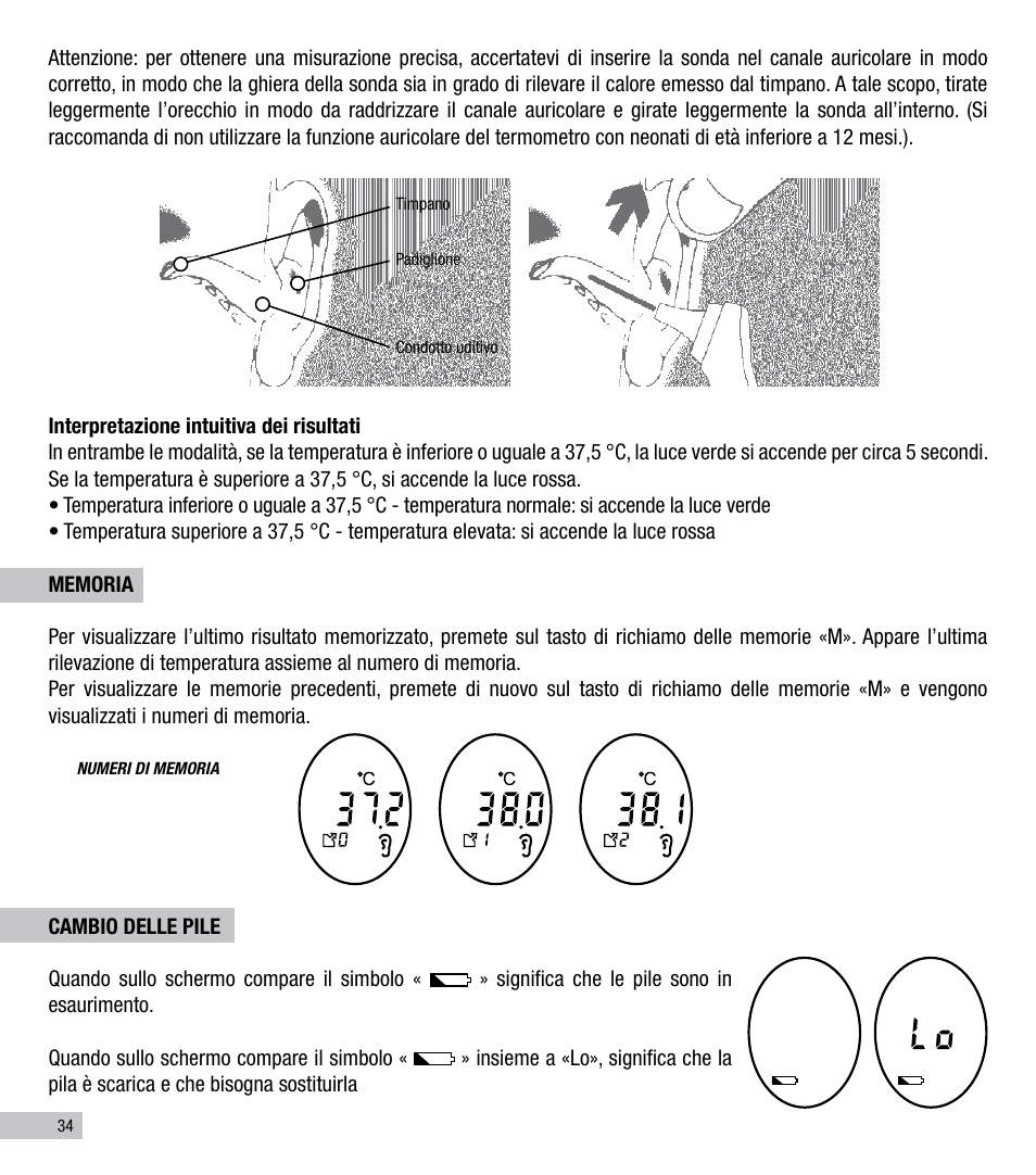 Terraillon Thermo Color User Manual | Page 34 / 52