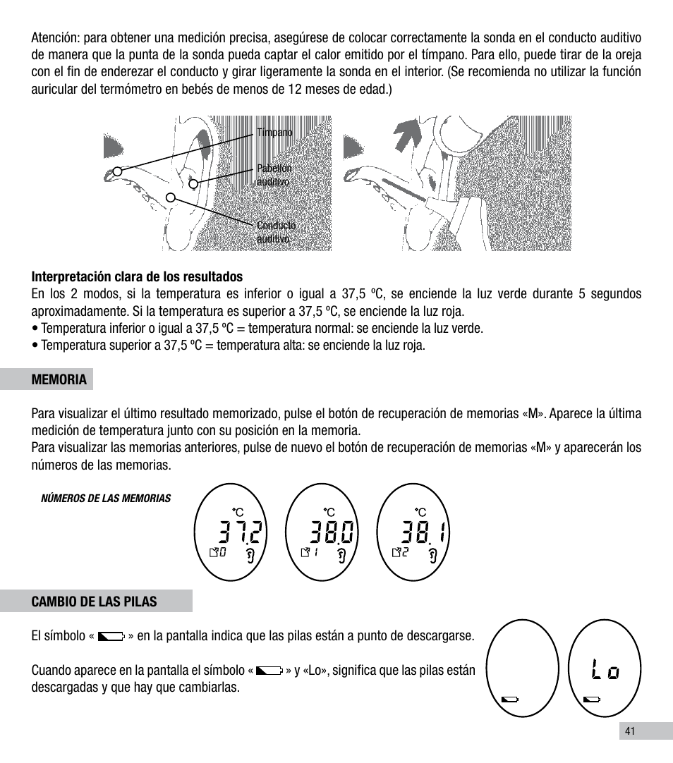 Terraillon Thermo Color User Manual | Page 41 / 52