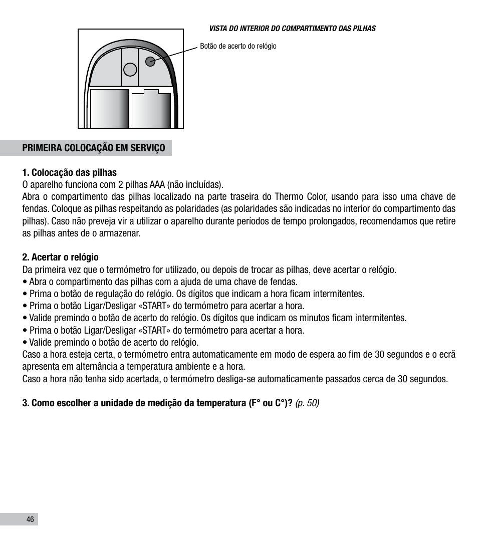 Terraillon Thermo Color User Manual | Page 46 / 52