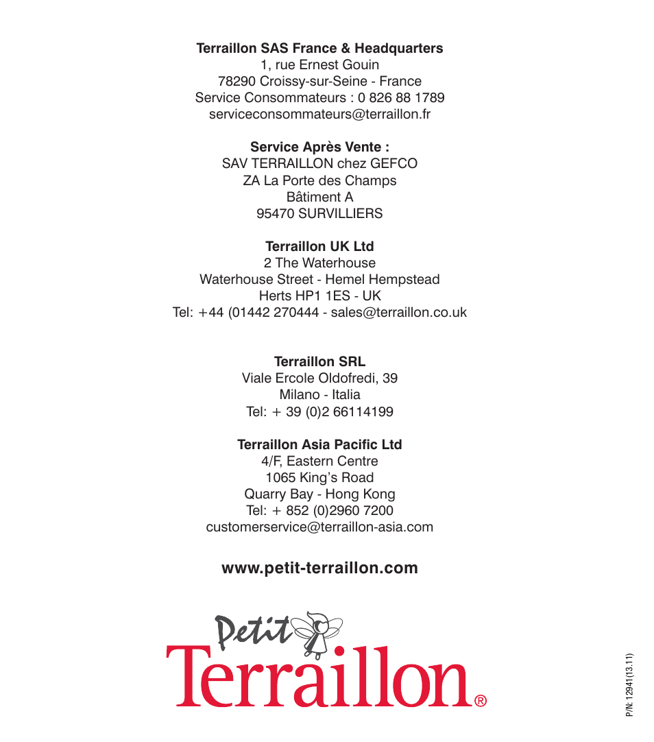 Terraillon Thermo Color User Manual | Page 52 / 52