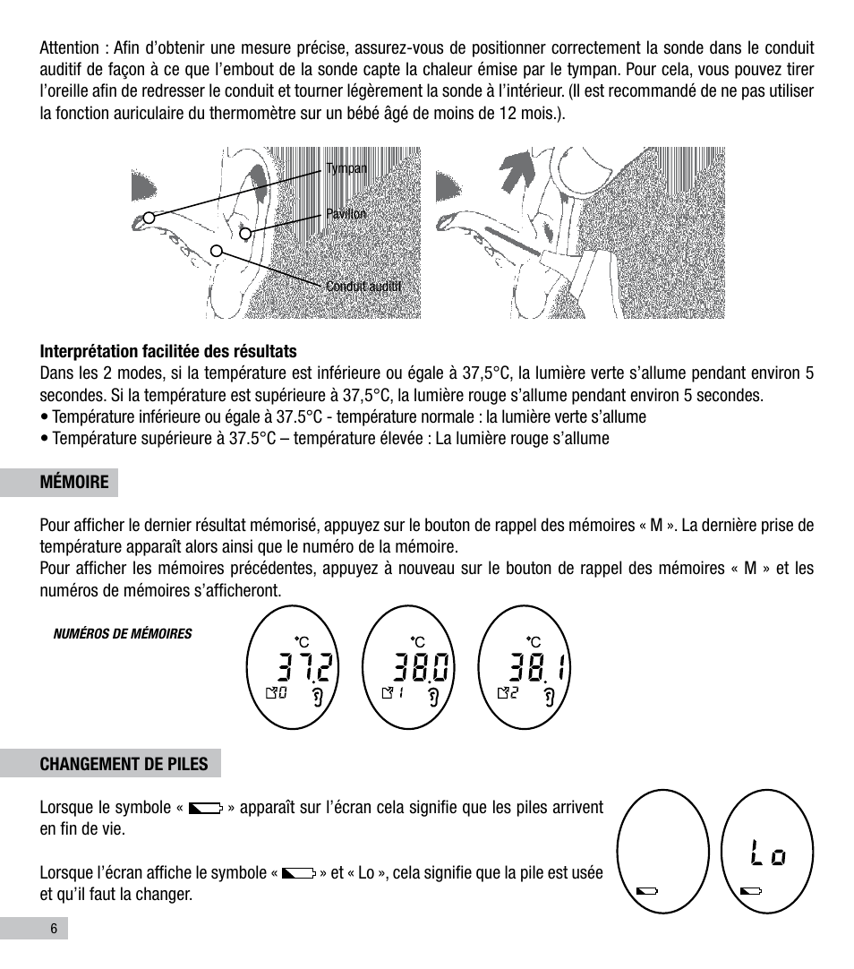 Terraillon Thermo Color User Manual | Page 6 / 52